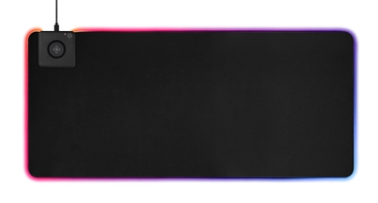 Picture of Pelės kilimėlis DELTACO GAMING su RGB apšvietimu ir belaidžiu įkrovimu 10W,  900x400 / GAM-092