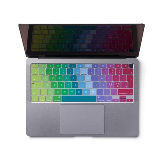 Picture of Philbert Keyboard Cover for MacBook Air 2020 - Rainbow
