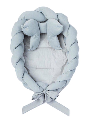 Picture of Pintas gultukas kokonas kūdikiui, pilkas