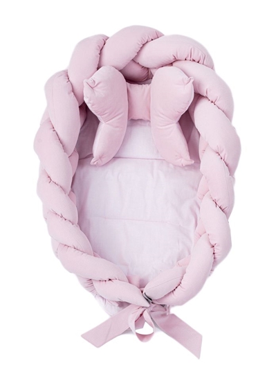 Picture of Pintas gultukas kokonas kūdikiui, rožinis