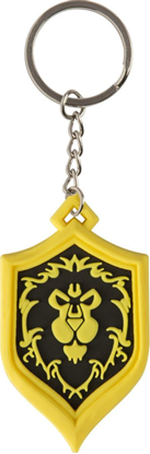 Picture of Raktų pakabukas World of Warcraft Alliance Pride Keychain, Yellow