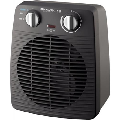 Изображение Rowenta Compact Power SO221 Indoor Grey, Black 2000 W Fan electric space heater