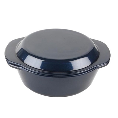 Picture of Russell Hobbs RH01148EU7 Glass Casserole 1.5L with lid navy