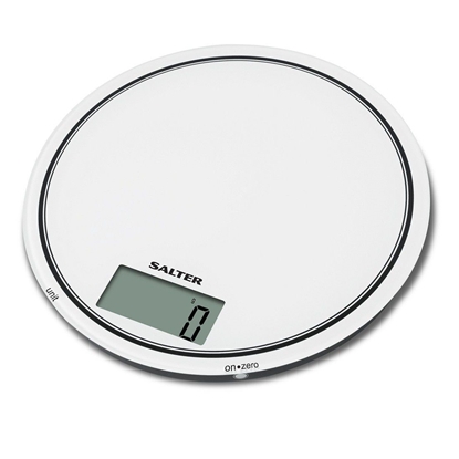 Picture of Salter 1080 WHDR12 Mono Electronic Digital Kitchen Scales - White