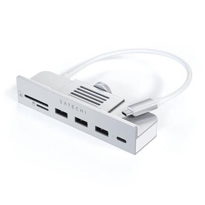 Attēls no Satechi USB-C Clamp Hub for the 24" iMac (2021)