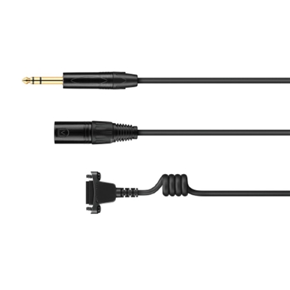 Attēls no SENNHEISER CABLE-II-X3K1-GOLD, STRAIGHT COPPER CABLE
