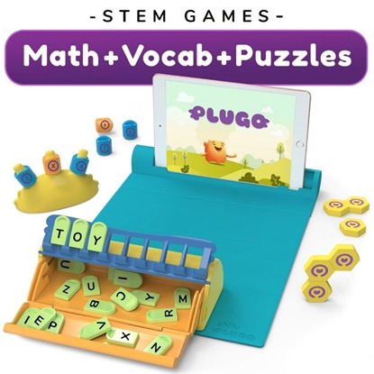Attēls no Shifu Plugo: STEM Wiz Pack - 3 in 1 - Math, Vocabulary & Puzzles