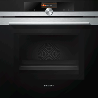 Picture of Siemens HM636GNS1 oven 67 L Black, Stainless steel