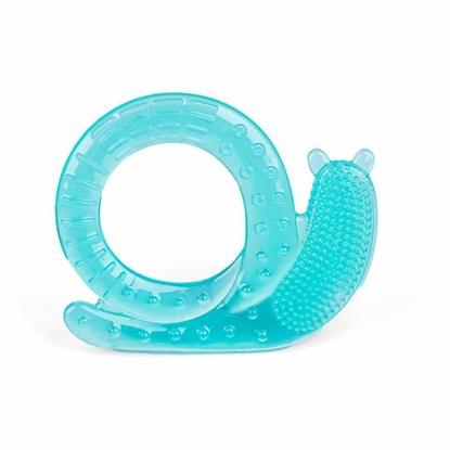 Изображение Silikoninis kramtukas - dantų šepetėlis, mėlynas, 1vnt.
