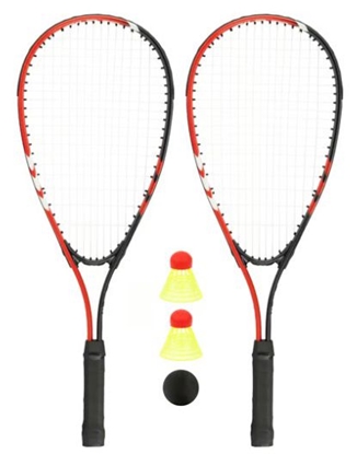 Picture of Speedbadmintono rink. AVENTO 46BL Red/Grey