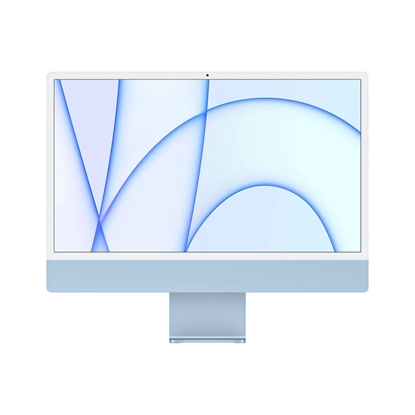 Attēls no Stacionarus kompiuteris APPLE iMac 24" 4.5K Retina M1 8C CPU, 8C GPU/8GB/512GB SSD/Blue/US
