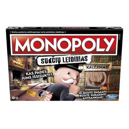 Attēls no Stalo žaidimas MONOPOLY „Monopolis: sukciu leidimas“, LT