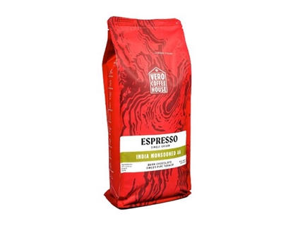 Attēls no Šviežiai skrudintos kavos pupelės VERO COFFEE India Monsooned AA, 1kg