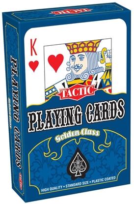 Attēls no Tactic Golden Class playing cards 58 pc(s)