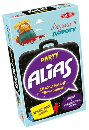Attēls no TACTIC Kelioninis žaidimas „Vakarėlių Alias“(Rusų kalba)