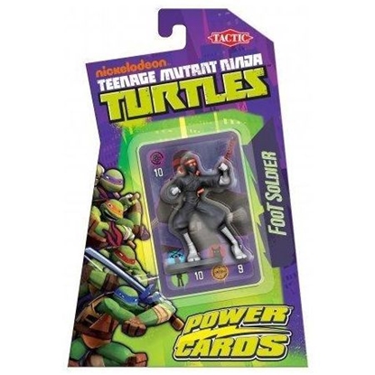 Picture of Tactic Turtles Power Cards with figures Foot soldier Card Game Dedicated (proprietary)