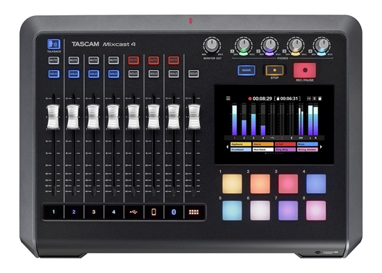 Изображение Tascam Mixcast 4 - mixer for podcast recording