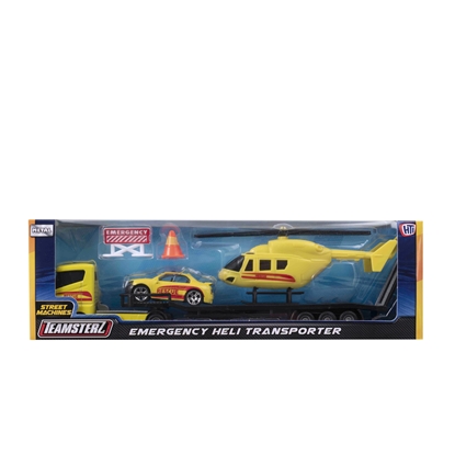 Picture of Teamsterz TEAMSTERZ Die-cast playset Heli transporter, 26 cm
