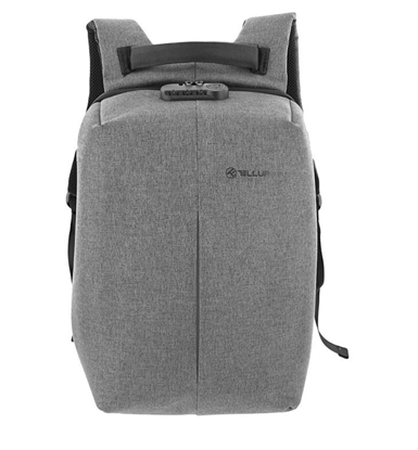 Attēls no Tellur 15.6 Notebook Backpack Antitheft V2, USB port, gray