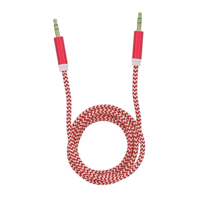 Изображение Tellur Basic audio cable aux 3.5mm jack 1m red