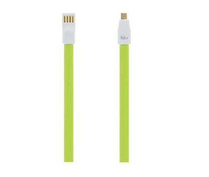 Изображение Tellur Data Cable Magnetic USB to Micro USB 1.2m Green