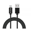 Attēls no Tellur Data cable, USB to Micro USB, Nylon Braided, 1m black
