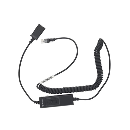 Attēls no Tellur QD to RJ11 adapter cable + universal switch, 2.95m max black