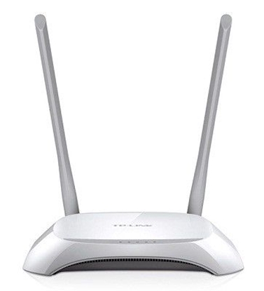 Attēls no TP-Link TL-WR840NV2 wireless router Fast Ethernet Single-band (2.4 GHz) Grey, White