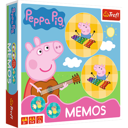 Attēls no TREFL PEPPA PIG Žaidimas Memo "Kiaulytė Pepa“