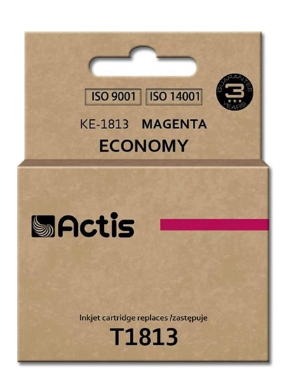 Picture of Tusz Actis Tusz ACTIS KE-1813 (zamiennik Epson T1813 Standard 15 ml czerwony)