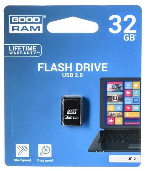 Изображение GOODRAM 32GB UPI2 BLACK USB 2.0