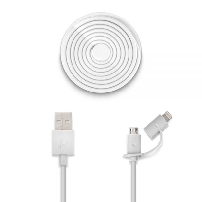Picture of Usbepower DUO - 1.2m Micro-USB and Lightning in the same cable!