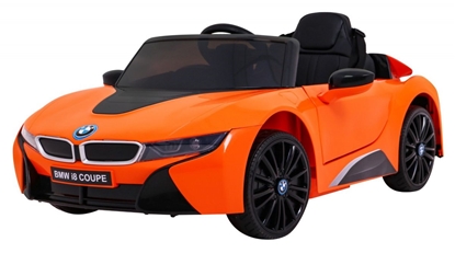 Attēls no Vaikiškas elektomobilis BMW I8, oranžinis