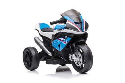 Изображение Vaikiškas elektrinis motociklas -  BMW HP4, mėlynas