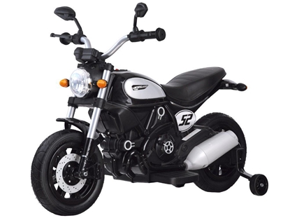Изображение Vaikiškas elektrinis motociklas "Street BOB", juodas