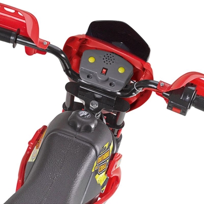 Picture of Vaikiškas elektrinis motociklas Cross, raudonas