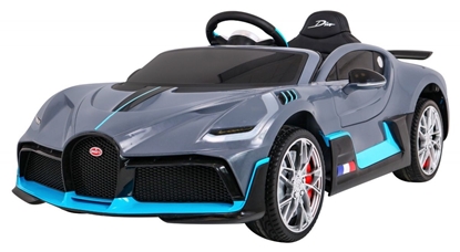Picture of Vaikiškas elektromobilis Bugatti Divo, pilkas