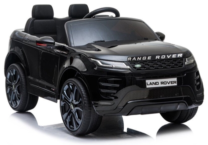 Attēls no Vaikiškas vienvietis elektromobilis Range Rover Evoque, juodas lakuotas