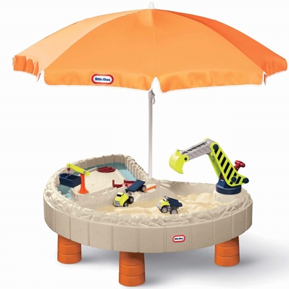Изображение Vandens - smėlio stalas su skėčiu Little Tikes