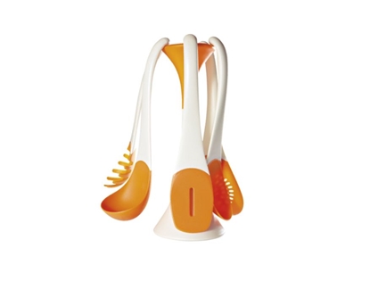 Picture of ViceVersa 5 kitchen tools set attraction orange 13722