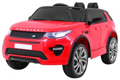 Изображение Vienvietis elektromobilis Land Rover Discovery, raudonas