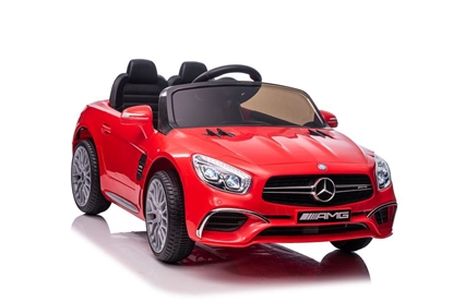 Изображение Vienvietis elektromobilis Mercedes SL65 LCD, lakuotas raudonas