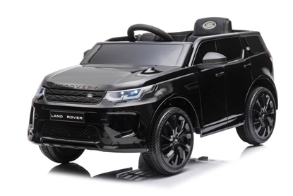 Изображение Vienvietis elektromobilis Range Rover, juodas