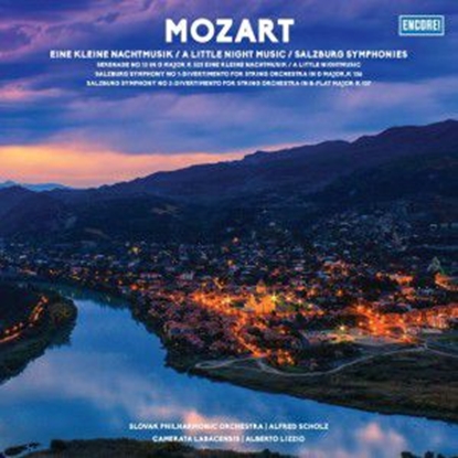 Attēls no Vinilinė plokštelė MOZART "Eine Kleine Nachtmusik / A Little Night Music / Salzburg Symphony"