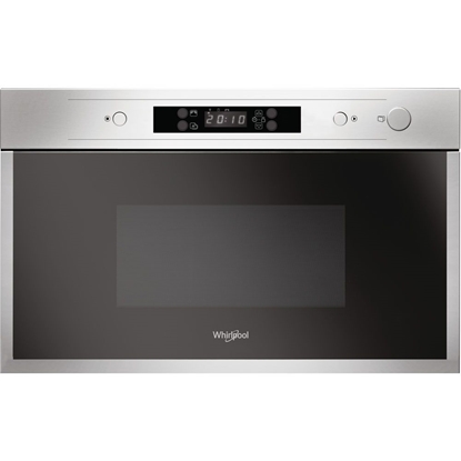 Picture of Whirlpool AMW 440/IX microwave Built-in Solo microwave 22 L 750 W Black, Silver