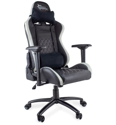 Attēls no White Shark NITRO-GT Gaming Chair Nitro GT black/white