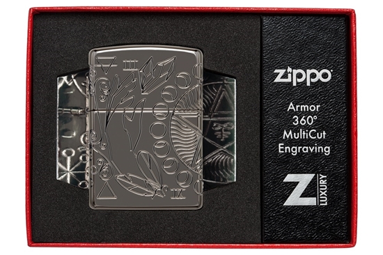 Picture of Zippo Lighter 49689 Armor® Wicca Design