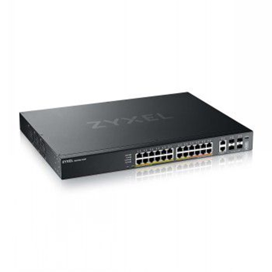 Picture of Zyxel XGS2220-30HP Managed L3 Gigabit Ethernet (10/100/1000) Power over Ethernet (PoE) Black