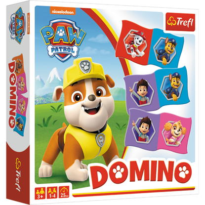 Attēls no Žaidimas TREFL PAW PATROL Domino "Šuniukas-patrulis“(01895T)