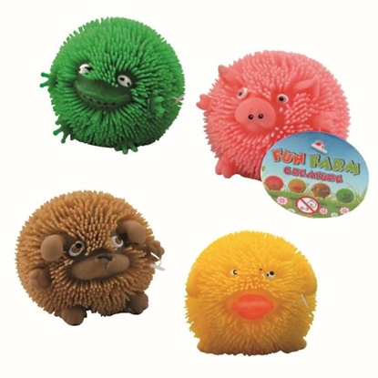 Picture of Žaislas Fluffy Farm Puffer Balls